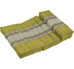 Meditation Pillow  Double Stitched Seams 100% Silk Cotton 25.5"X19.5" Yoga Floor Cushion